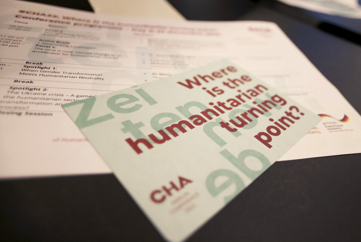 CHA Conference 2024 Centre for Humanitarian Action